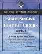 Sight Singing for Festival Choirs Student Reproducible Book cover